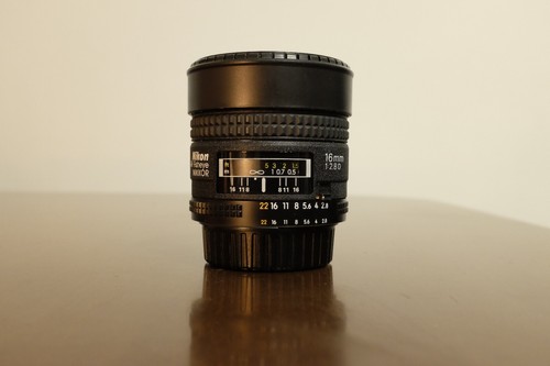 Nikon fisheye nikkor 16mm - fisheye,