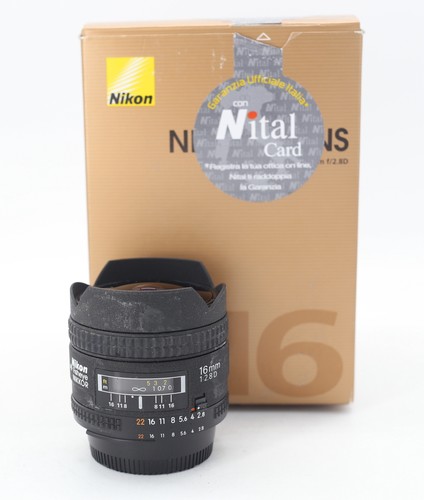 Nikon fisheye 16mm - af,