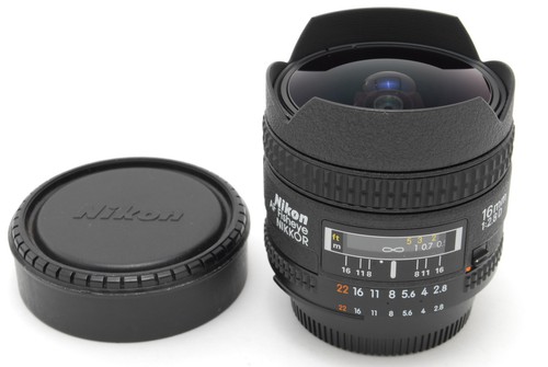 Nikon fisheye nikkor - nikkor, 16mm